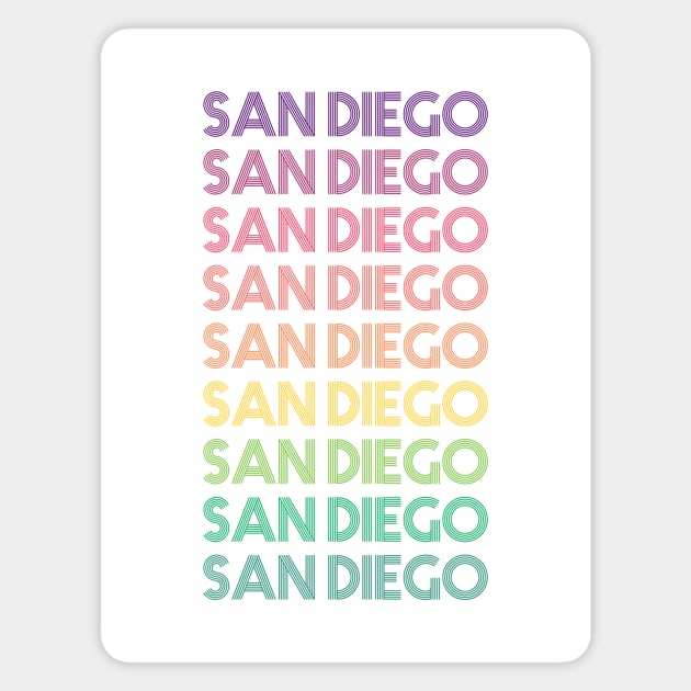 San Diego Magnet by RainbowAndJackson